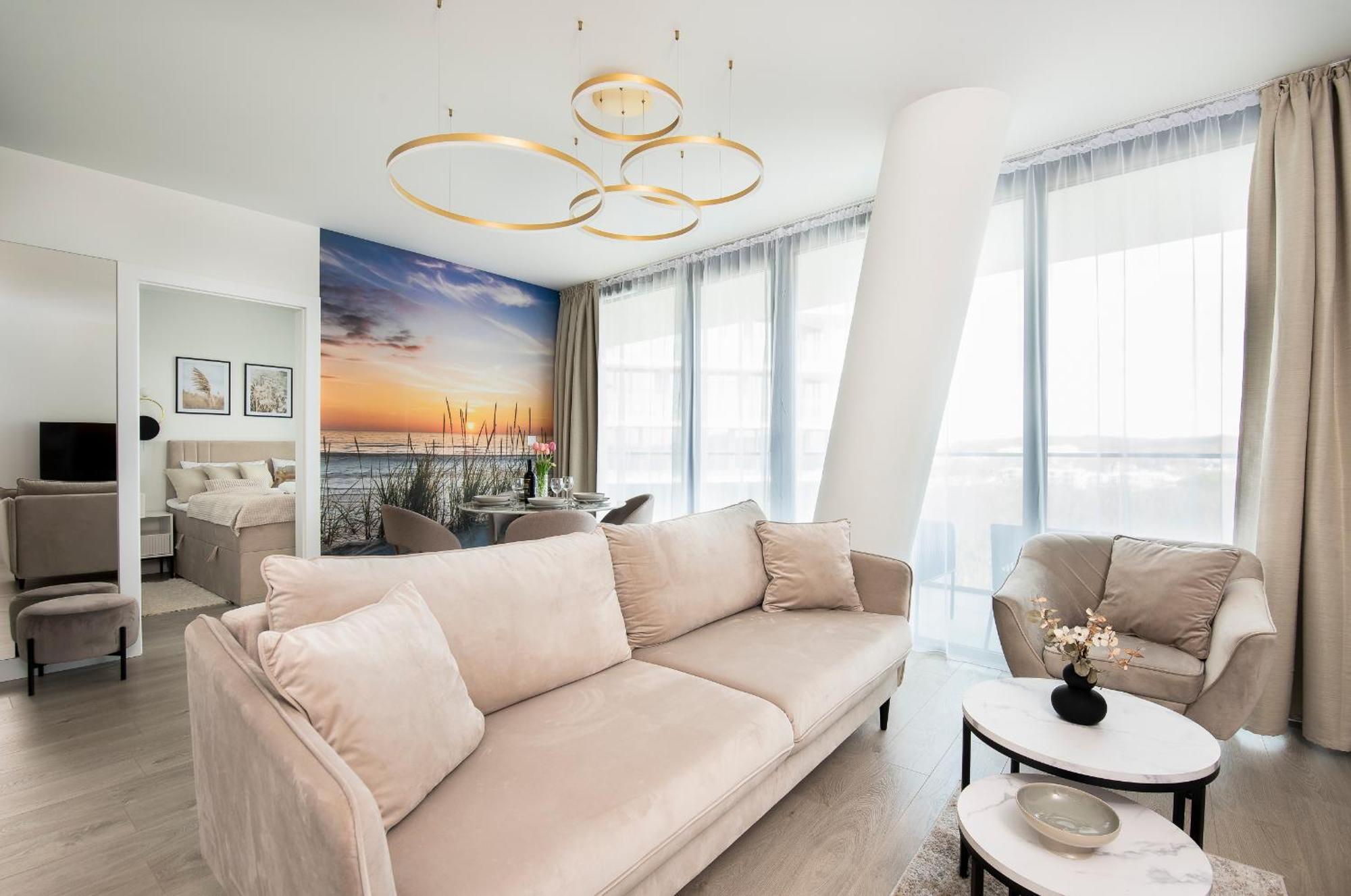 Appartamento Wave Panorama 8Th Floor Sea View Miedzyzdroje Esterno foto
